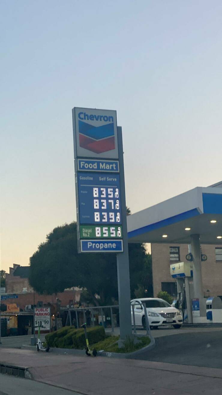 "Gas Prices in California"