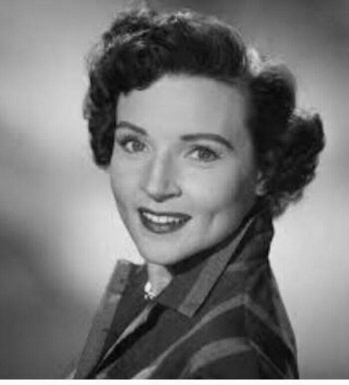 historical photos - young betty white
