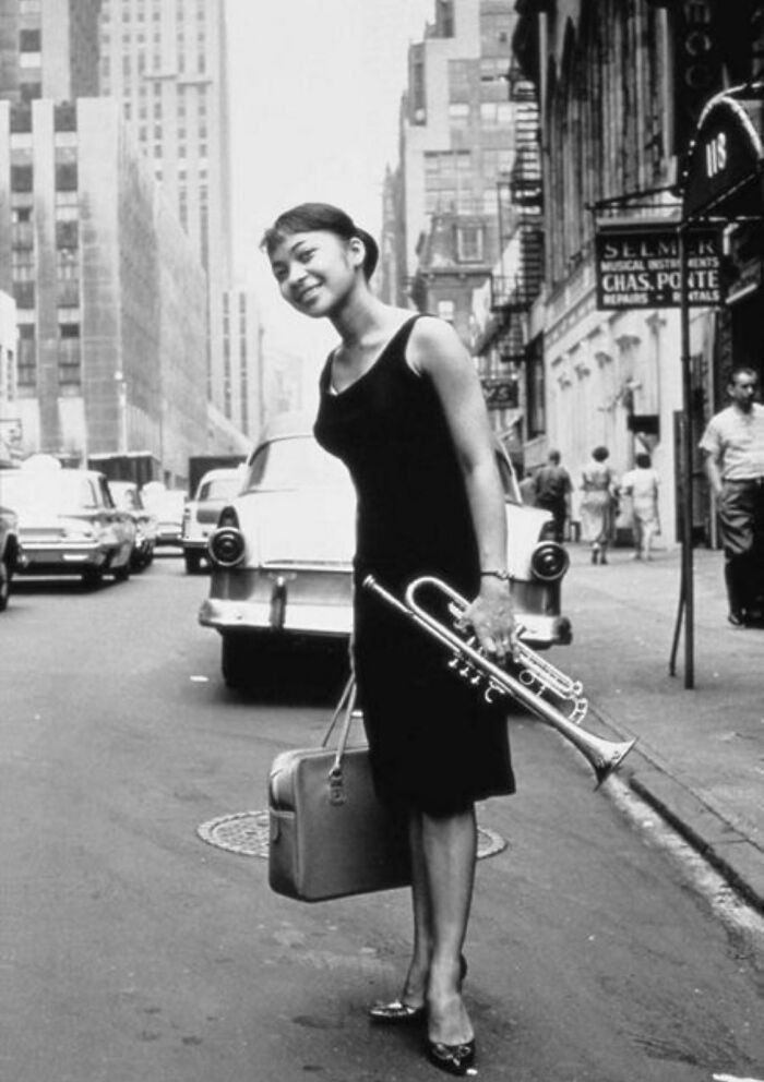rare and fascinating celeb pics - young billie holiday - A Selmer Musical Instre Ents Chas, Pote Repairs Tals