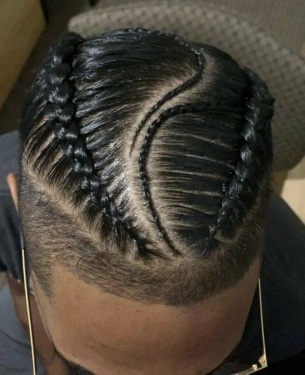 people with impressive talents - cornrows