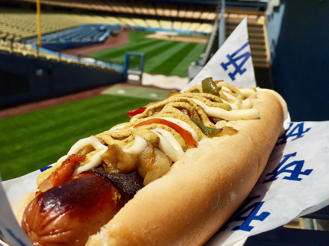baseball hot dogs -