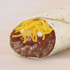 I worked at taco bell a little bit ago and I warn everyone to stay away from both the beans, and the steak. The beans start out looking like cat food, and the directions are, ‘Add water and stir until you can’t see white anymore.’ The steak was just the worst on dish duty. If it would sit too long it would become like hair gel. It was the worst.