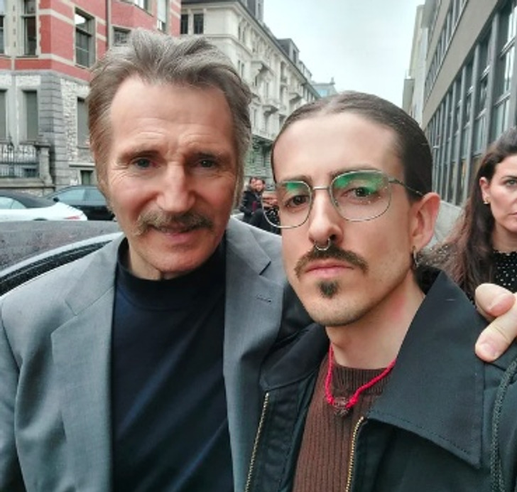 “I met Liam Neeson a few days ago. Life-long dream fulfilled.”