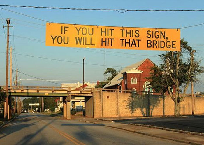 50 Funny And Weird Signs.