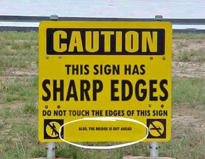 50 Funny And Weird Signs.