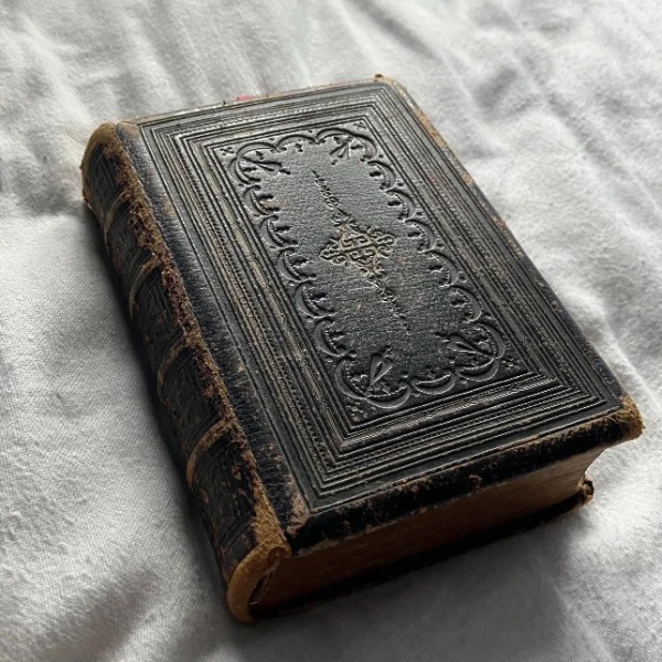 “This Bible that has been passed down through my family since the 1800’s.”