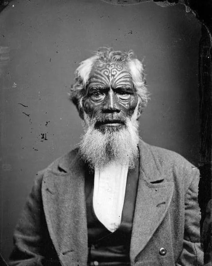 historical photographs - old maori