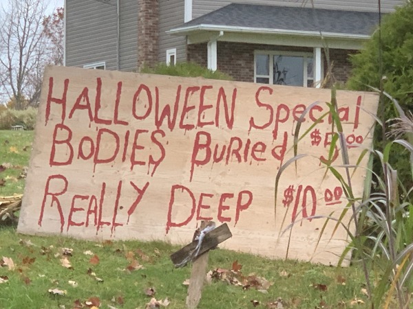 spicy sex memes - wall - Halloween Spec Bodies Burie Really Deep 10 Do 00