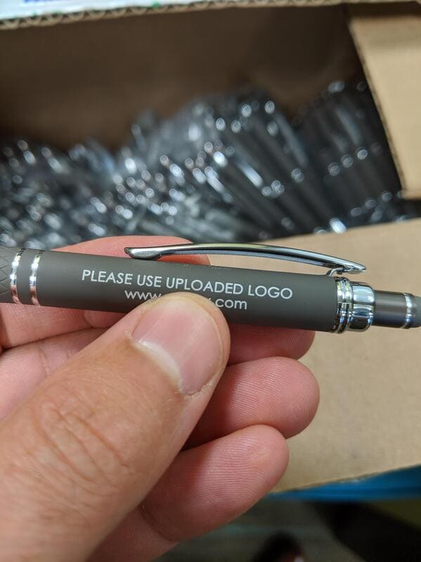 “Our company now has 900 of these pens”