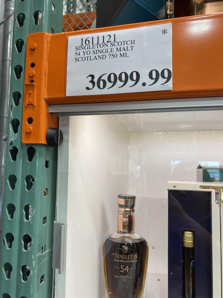 Costco has a bottle of whiskey that costs more than most new cars.