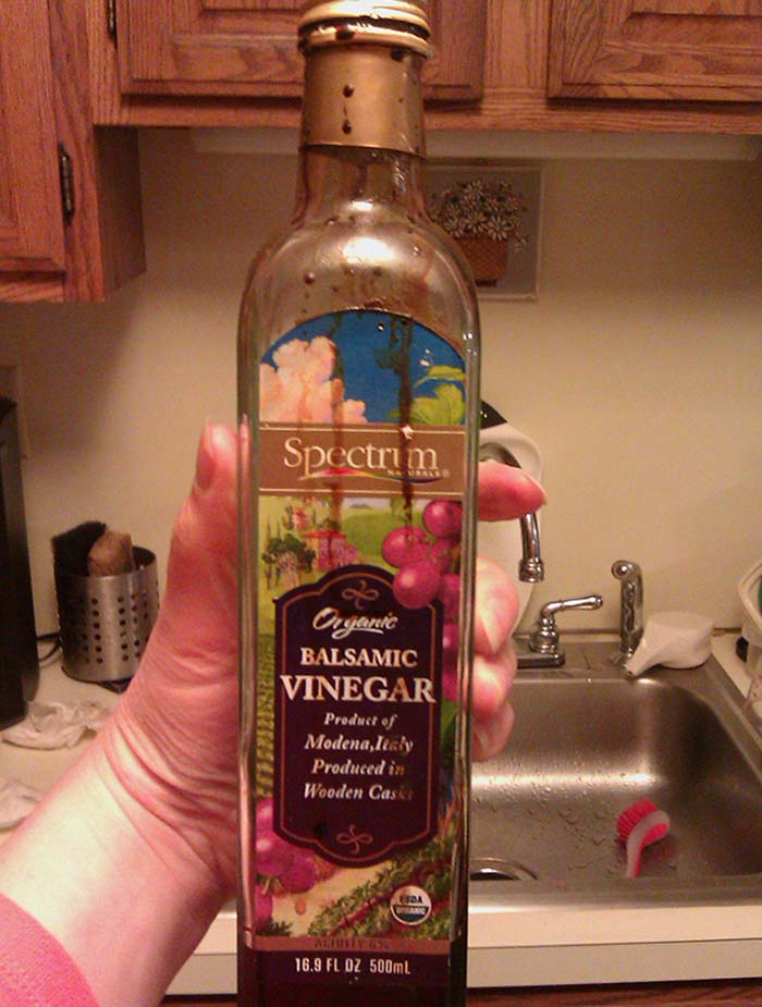 VINEGAR

1. Clean a coffeemaker. Get rid of stains and mineral deposits by filling the reservoir with 1 part white vinegar, 2 parts water and brewing. Repeat every three weeks.

2. Prevent colors from running. To keep new clothes or towels from losing color, soak them in 1 part vinegar, 1 part cold water for 15 minutes before washing.

3. Kill grass and weeds. Pour vinegar on upshots between bricks and flagstones. The acidic component kills young weeds in one dousing.

4. Freshen wilted vegetables. Perk up soggy leafy veggies by soaking them in 2 cups cold water mixed with 1 Tbsp. vinegar for 10 minutes. Rinse, dry and serve.

5. Avoid moldy cheese. Soak a cloth in vinegar, wrap it around hard cheese and seal in a airtight container or ziplock bag. The vinegar prevents mold spores.