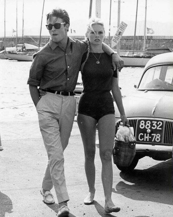Jacques Charrier And Brigitte Bardot, 1959
