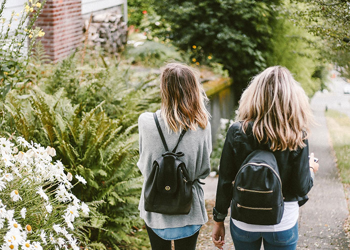life hacks and cheat codes - girls walking outside