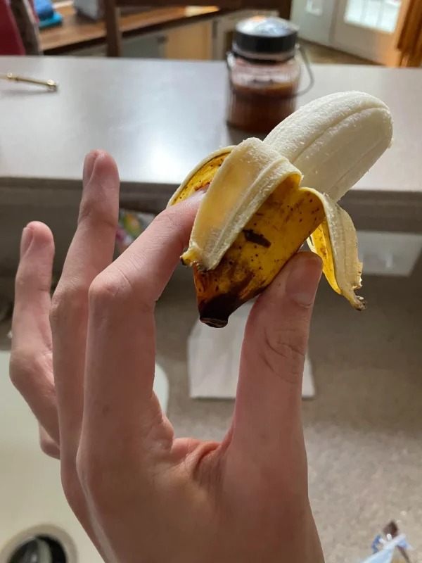 A mini banana.
