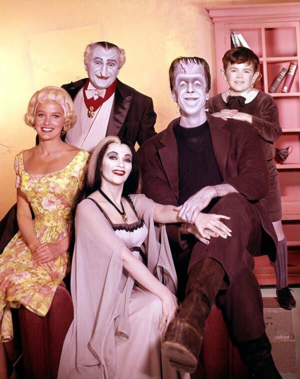 "1964 was clearly a time for spooky-themed TV shows! The Addams Family and Bewitched premiered in the same week in September 1964, while The Munsters followed just a week later. CBS had reportedly started pre-production on The Munsters, which put a spin on the traditional family sitcom by setting it in a family full of lovable monsters, long before ABC had gotten their start on The Addams Family. When ABC heard about CBS's project, they sprung into action. While ABC had already planned to adapt Charles Addams's cartoons into a TV series, the news about The Munsters caused them to accelerate production. They ended up beating The Munsters to air by a matter of a few days."