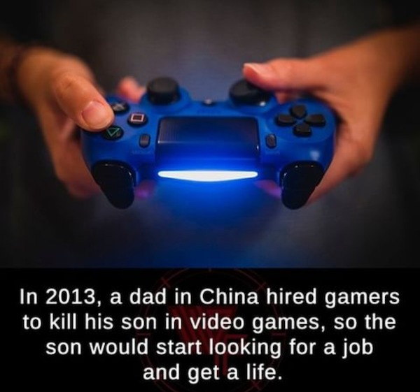 fascinating facts - playstation instagram - In 2013, a dad in China hired gamers to kill his son in video games, so the son would start looking for a job and get a life.