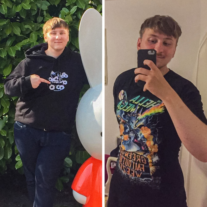 “I’ve been battling my depression but managed to fight through a little and lose over 115 lb.”