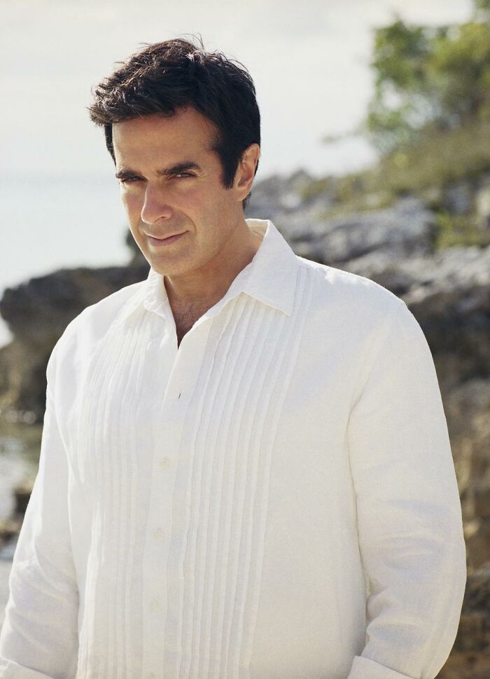 David Copperfield was once robbed at gunpoint -- but successfully performed an illusion to convince the robbers his pockets were empty when they weren't.