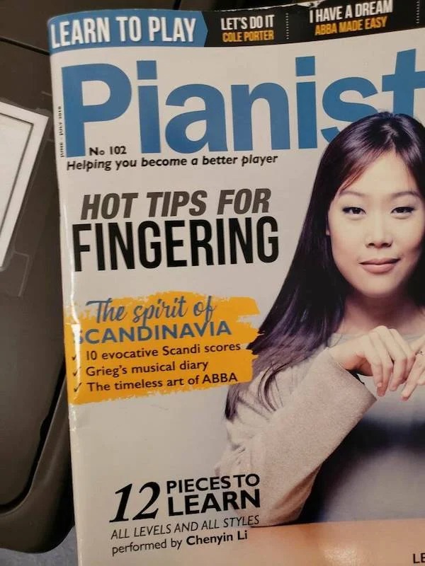 spicy memes for thirsty thursday - magazine - Learn To Play Let'S Do It Cole Porter Hot Tips For Fingering Pianist Helping you become a better player The spirit of Candinavia 10 evocative Scandi scores Grieg's musical diary The timeless art of Abba mon 12