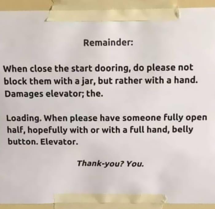 40 Absurd Signs Spotted In The Wild.