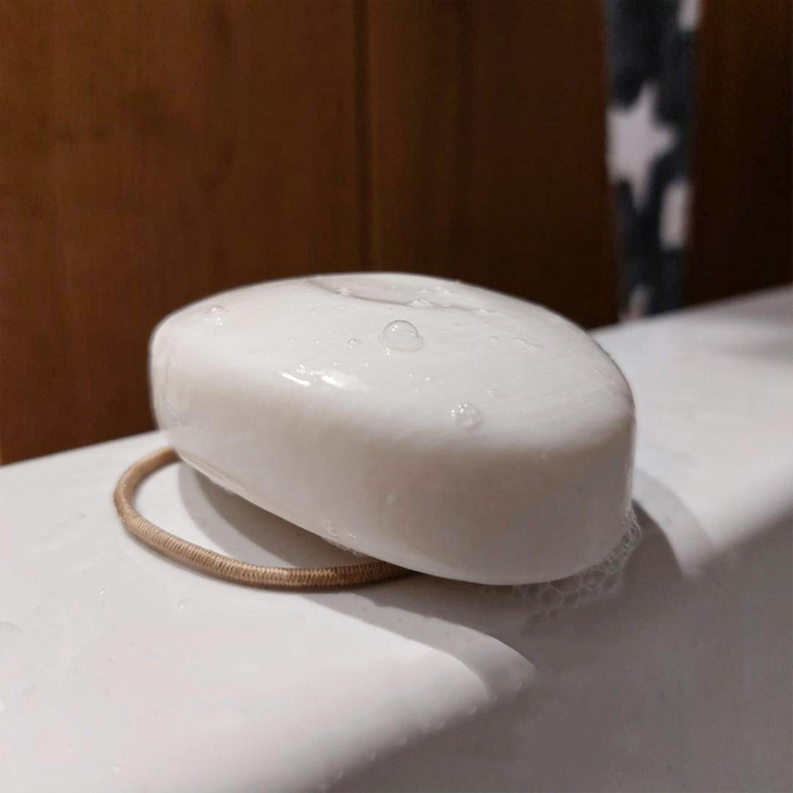 Genius Solutions to Everyday Problems - hair elastic soap