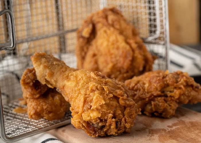 I worked at a fried chicken joint during my teenage years. The owner refused to let us throw away chicken pieces that have gone bad to where you'd gagged if you smell them.We battered them up, fried em and served them to unsuspecting customers.