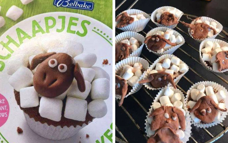 expectations vs reality - muffin - Selbake Haapjes Ke Ant, Ows 00