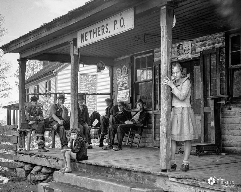Post Office, Nethers, Virginia, 1935