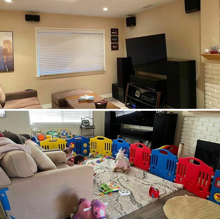 30 Parents Before And After Having Kids.