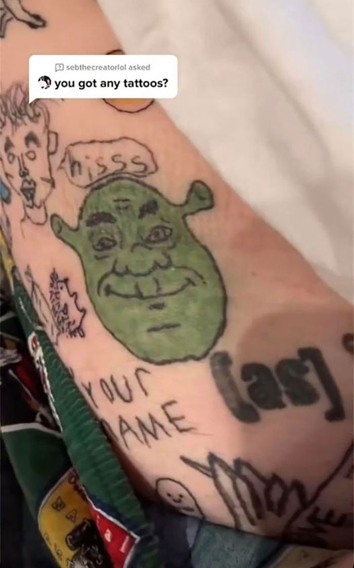Really Bad Tattoos - tattoo - asked you got any tattoos?