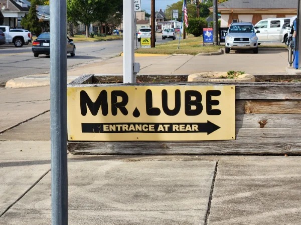 spicy and NSFW memes tantric tuesday - car - Mit 5 Mr. Lube Entrance At Rear Fran Miastec