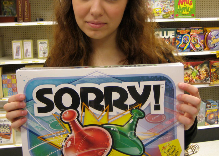 sorry board game 2002 -
