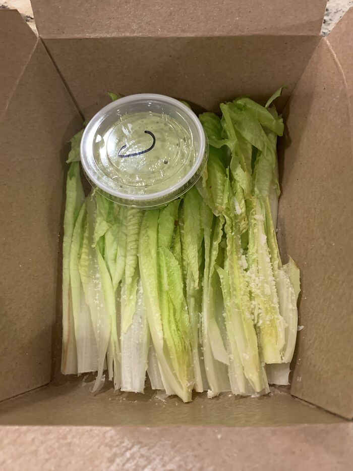 This "Caesar Salad" Cost $15.