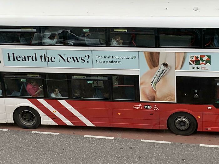One job fails - double decker bus - Heard the News? The Irish Independent has a podcast. leap Myko Mile & Indo Podcas