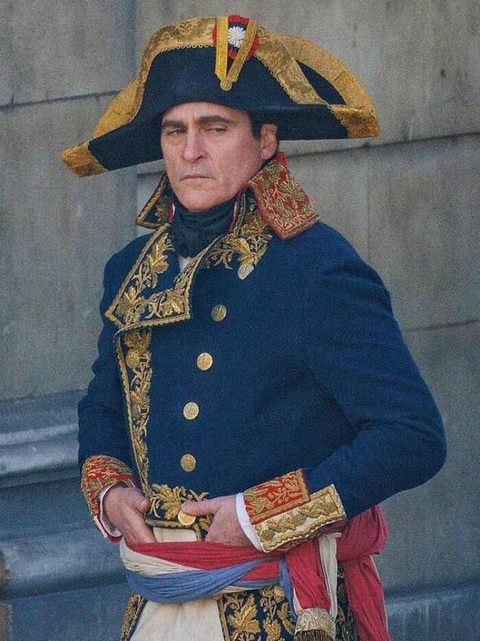 Joaquin Phoenix As Napoleon In Ridley Scott's Upcoming 2023 Film.