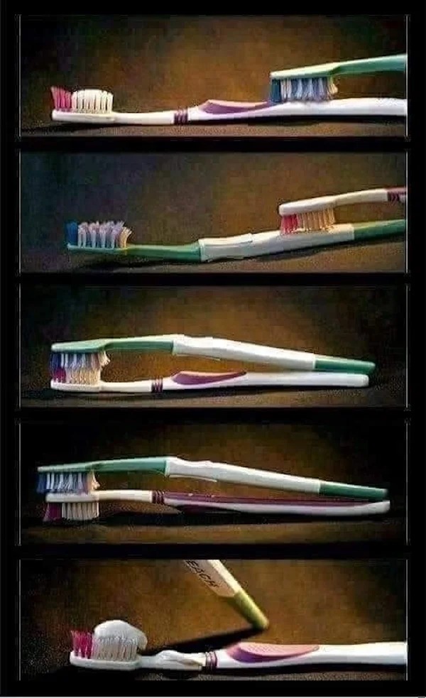 Random Pics - toothbrush porn meme