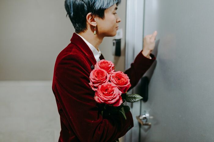 He skated across the city to my place at 11PM to give me a bouquet of roses on HIS birthday. That was after we had only one date and I had told him I don't think we're a good match.