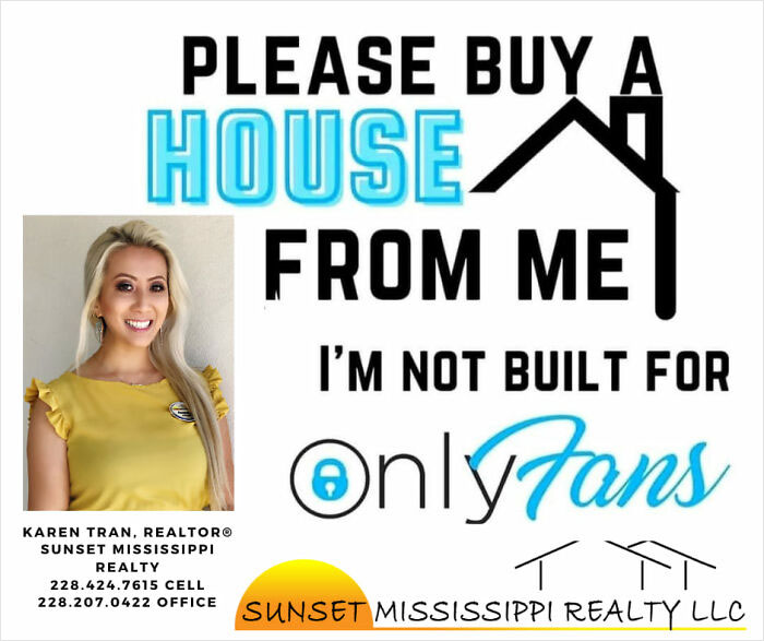 cringe ads - karen tran sunset mississippi realty - Please Buy A House From Me Karen Tran, Realtor Sunset Mississipp