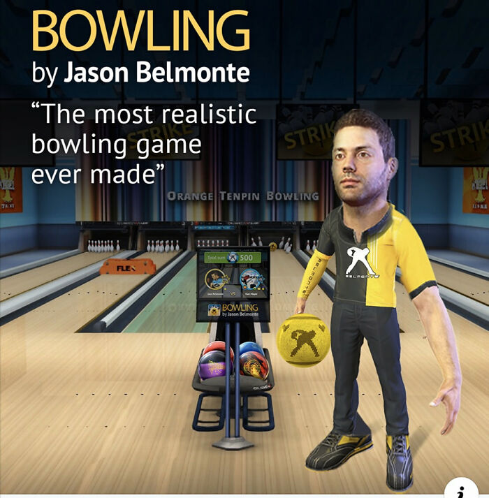cringe ads - ten pin bowling -