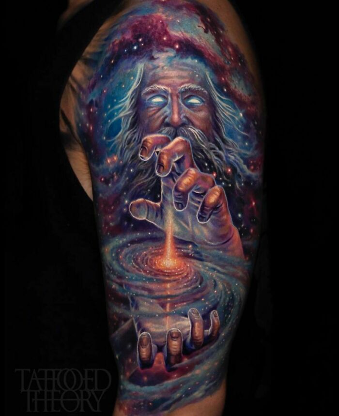 Epic Tattoos - god concept tattoodo - Tahoed Theory