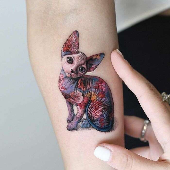 Epic Tattoos - tattoo sphynx cat