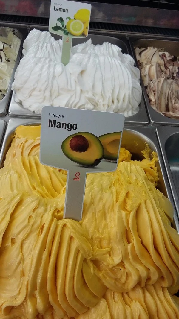 whoops wednesday - you had one job memes - Favour Lemon Flavour Mango