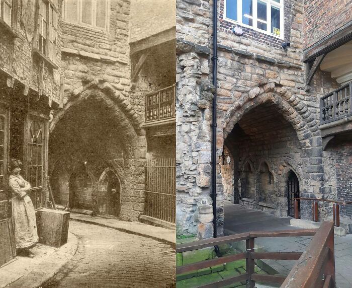 fascinating historical photographs - the black gate