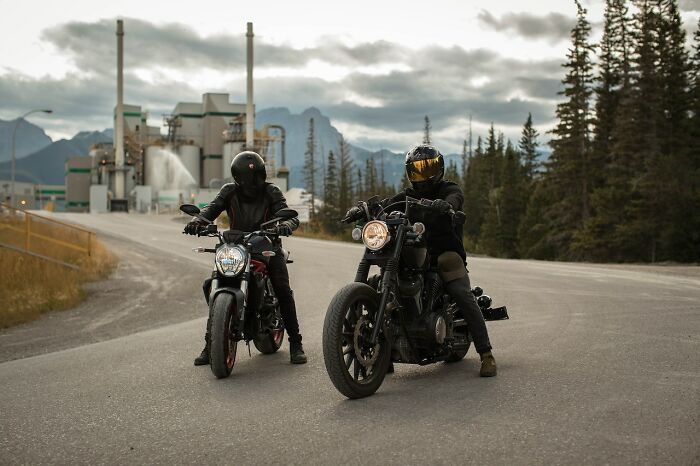 I’m pretty sure my uncle was in the Hell’s Angels or at least affiliated with them. His funeral was interesting, the procession to the cemetery was loud and proud!