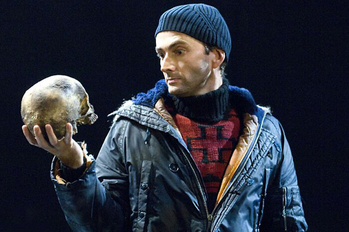 composer Andre Tchaikovsky requested his skull be donated to the Royal Shakespeare Company for use in theatrical performances. In 2008, David Tennant used the skull in Hamlet.