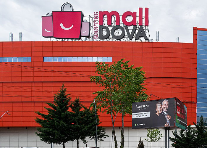 there is a mall in the capital of the country Moldova called Malldova.