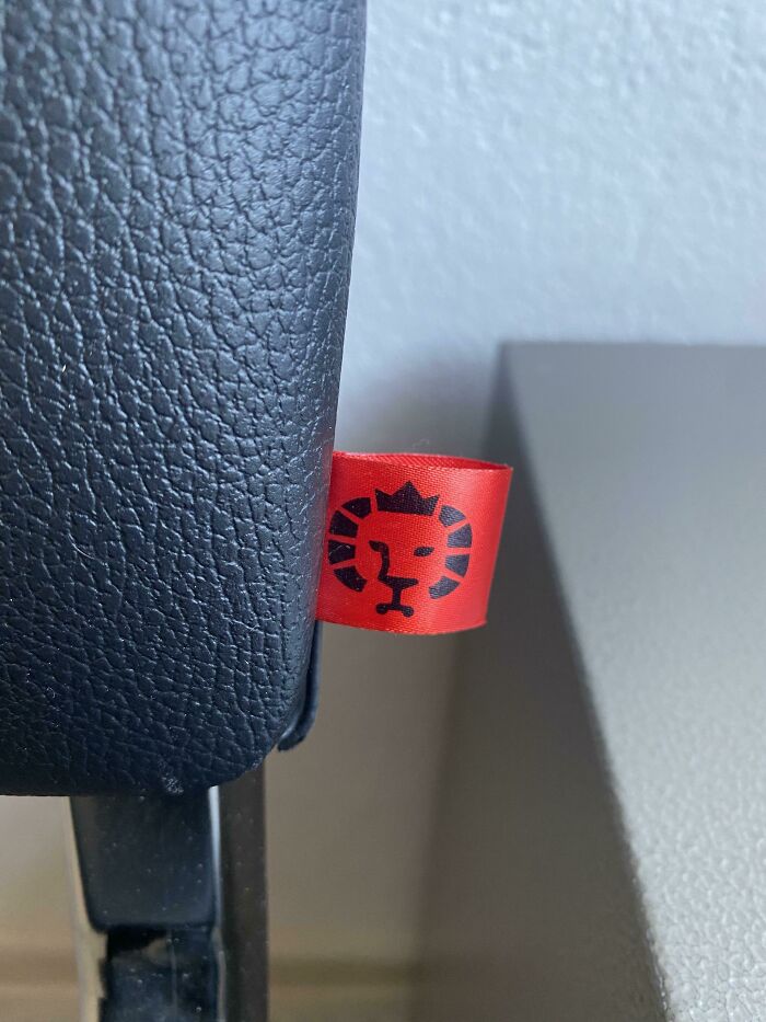 Logo On A Chair Has A Small Chair Hidden In It