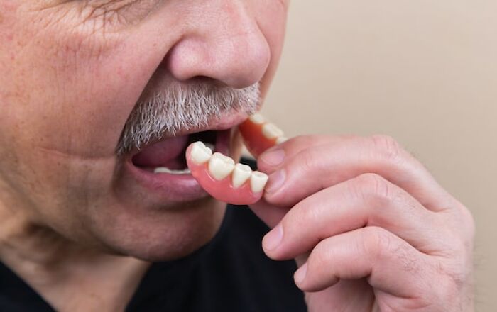 Crazy Things Found By Hotel Room Service - wearing dentures