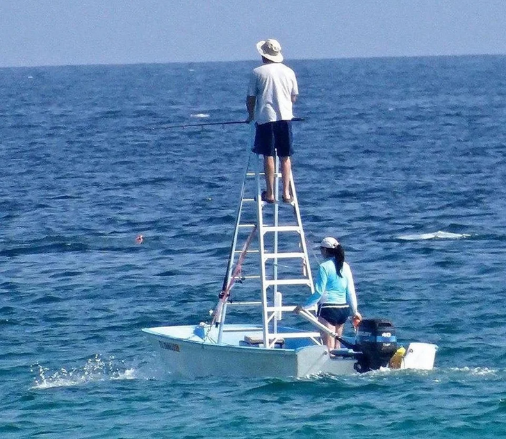 creative fixes - tuna tower boat