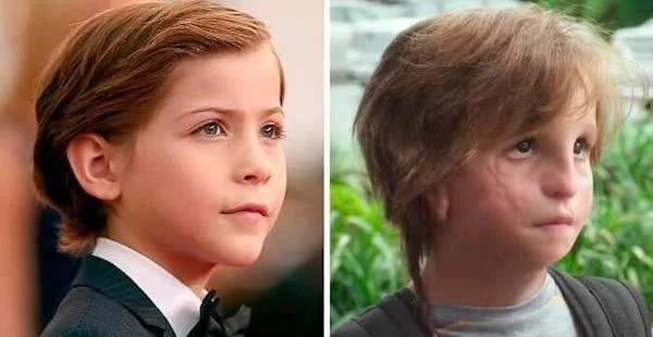 Actors before and after make up - jacob tremblay auggie